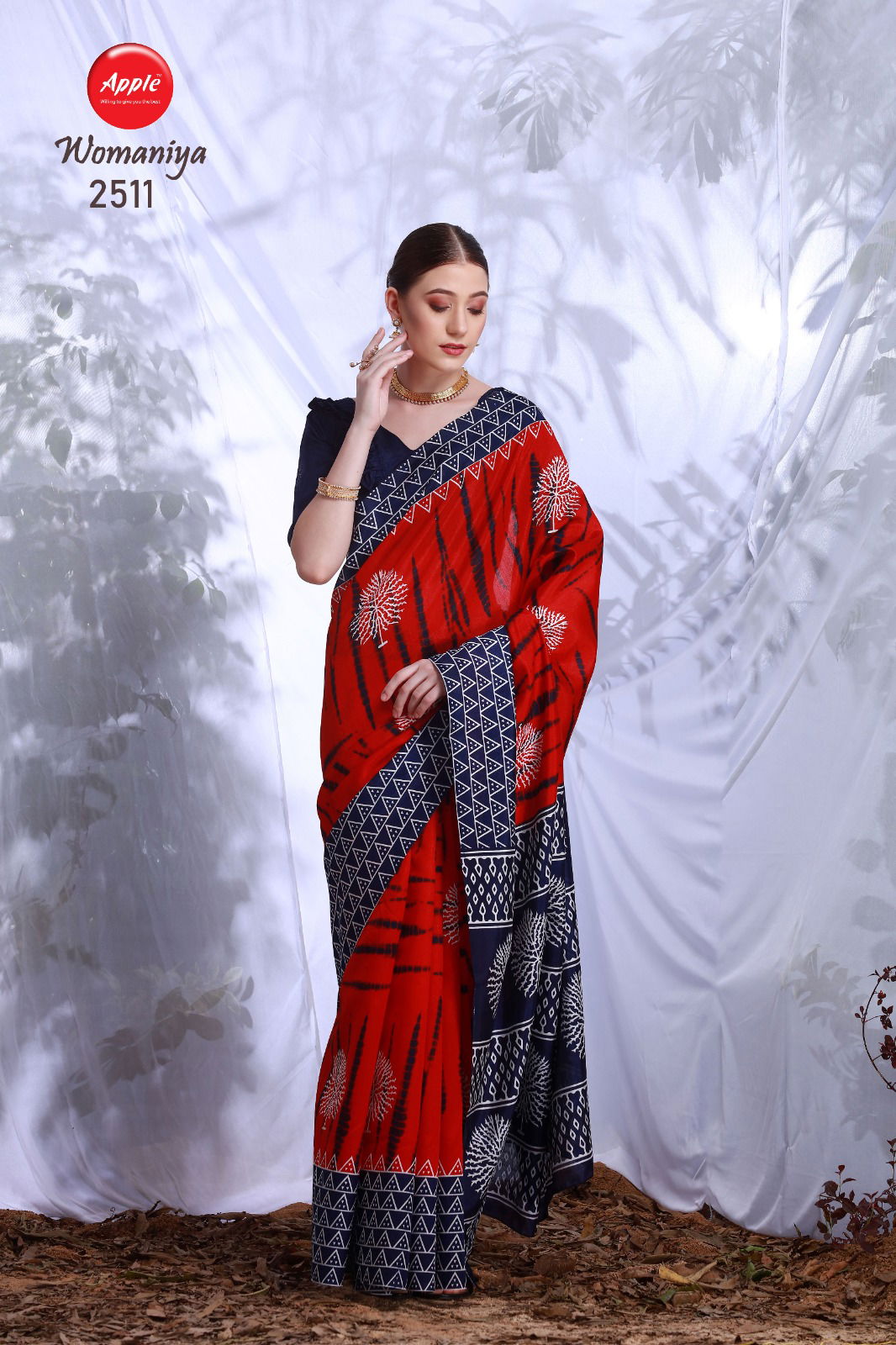 Womaniya Vol 25 Apple Bhagalpuri Daily Wear Sarees Catalog
